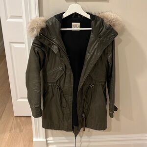 SAM. parka with real fur